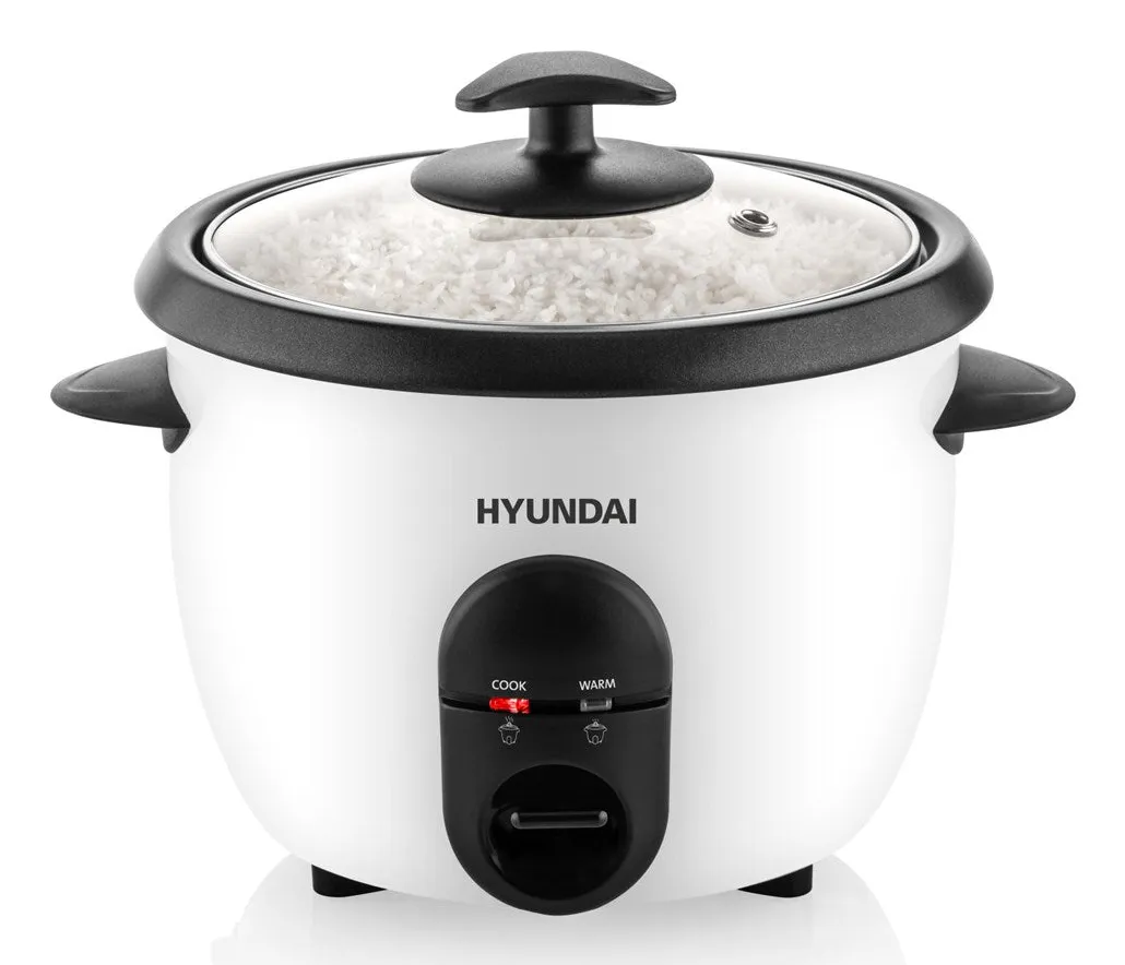 Hyundai RC 100, Vit, Svart, 1 l, 0,7 m, Aluminium, Glas, 365 W