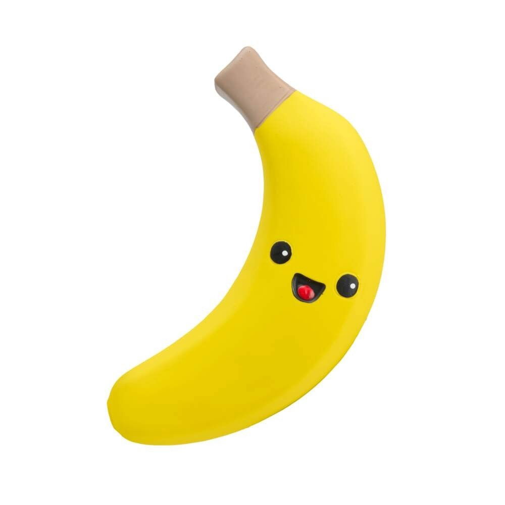 Little&Bigger Latex Banan Hundleksak 17 cm
