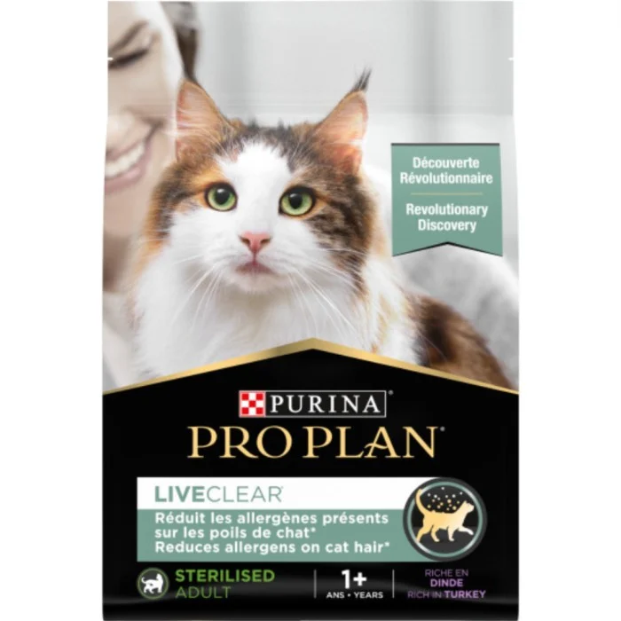 Purina Pro Plan Cat Liveclear Sterilised Turkey 2,8 kg