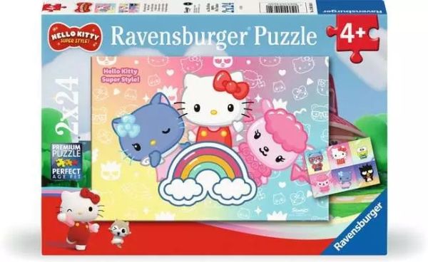 Ravensburger Pussel: Hello Kitty Super Style 2x24 Bitar, bild 4