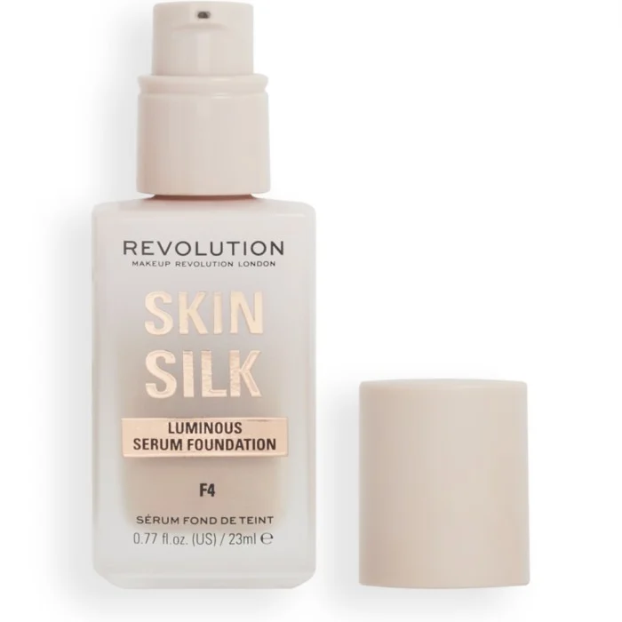 Revolution Beauty London Skin Silk Serum Foundation F4