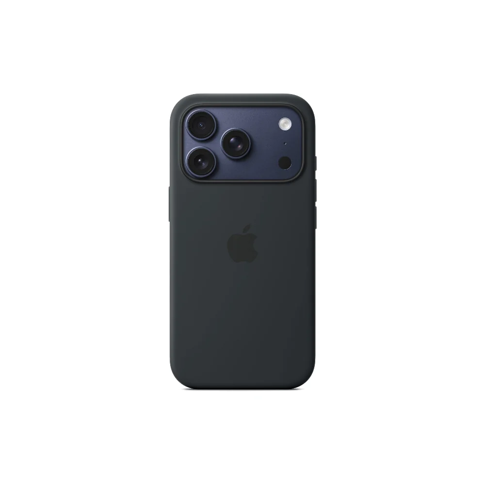 Apple iPhone 17 Pro Silicone Skal MagSafe, svart
