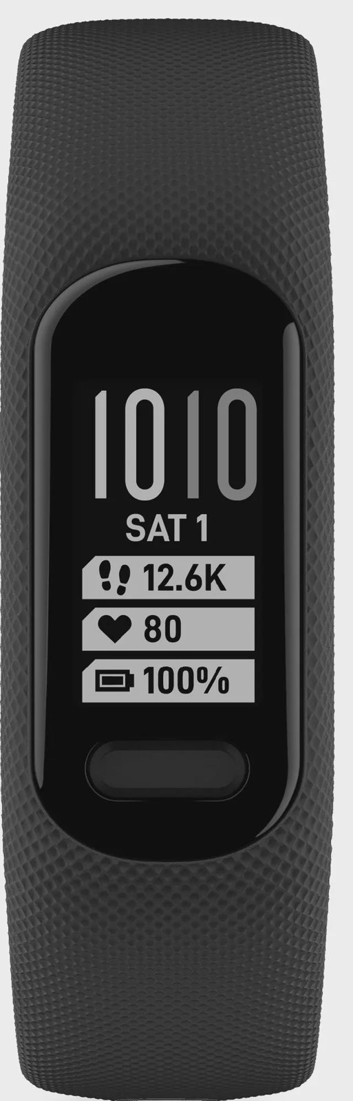 Garmin Vivosmart 5 aktivitetsarmband, svart S/M