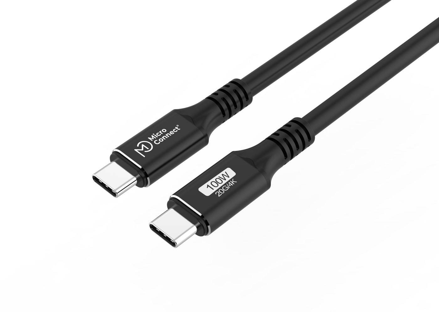 MicroConnect Premium USB - C to C 100W, 20gbps, 1m, bild 3