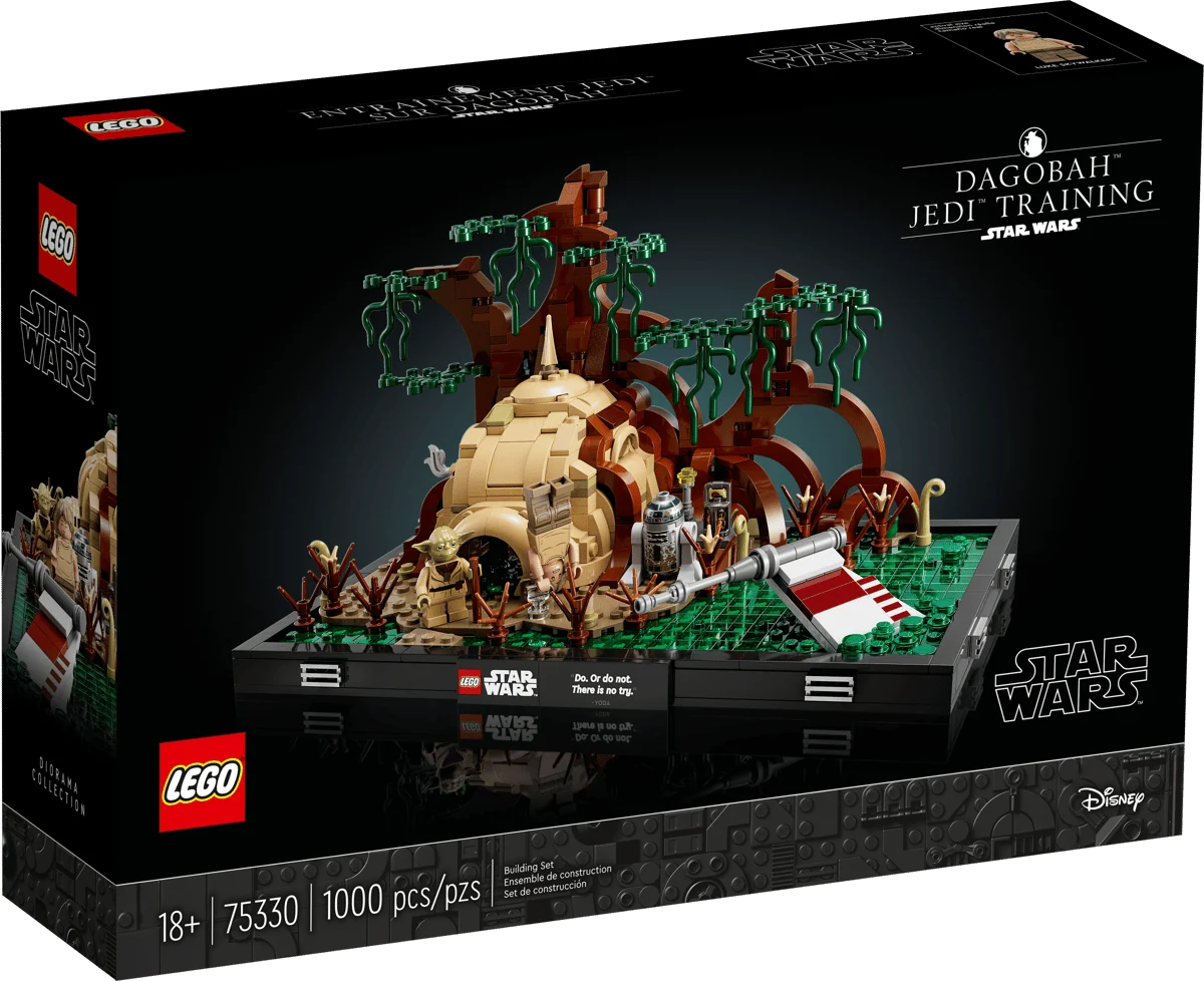 LEGO Star Wars Dagobah Jedi Training Diorama 75330