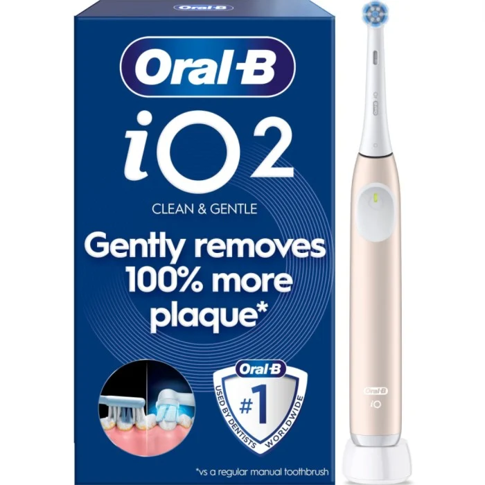 Oral-B iO2 eltandborste, Calm Pink