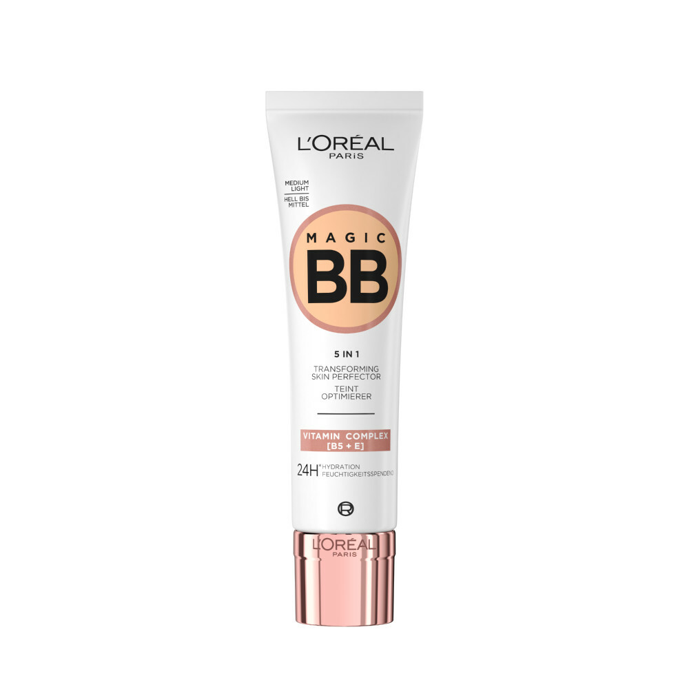 Loreal Paris Magic BB Cream, Transforming Skin Perfector 3 Medium Light