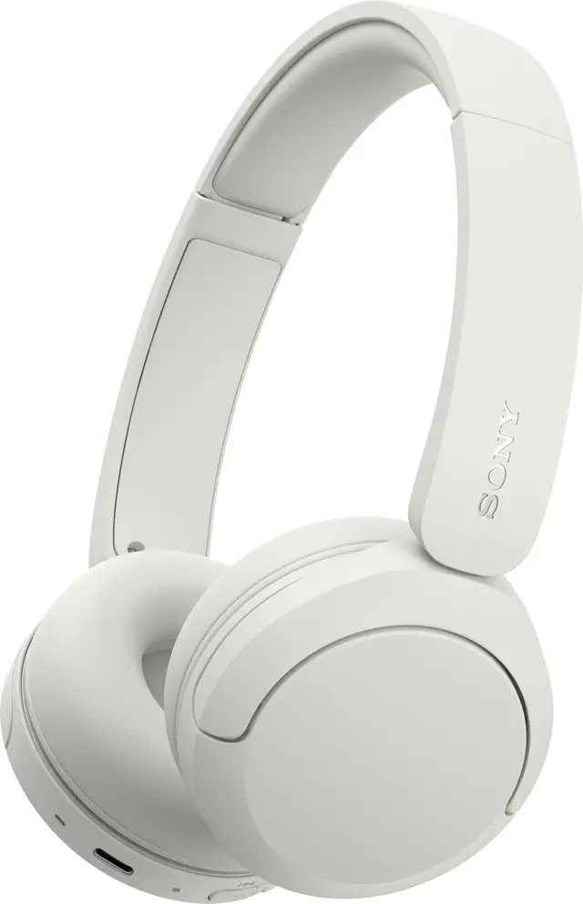Sony WH-CH530 trådlösa on-ear-hörlurar, vita