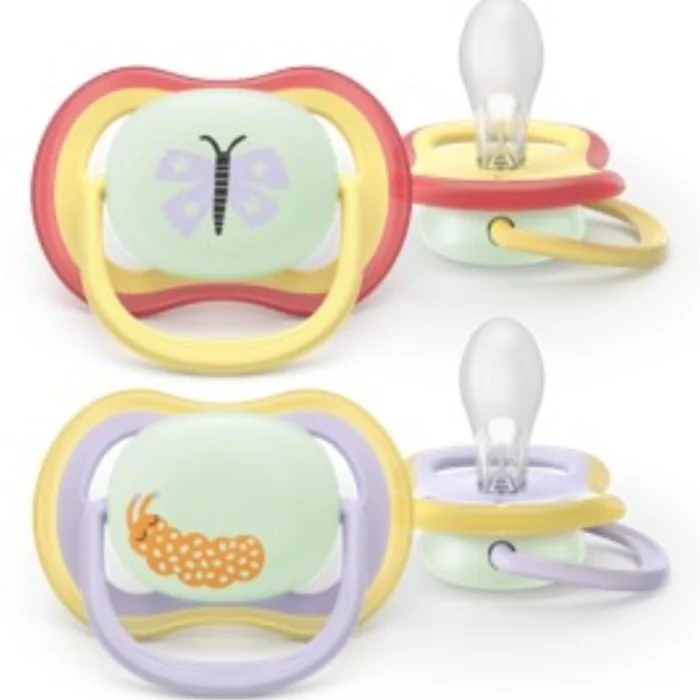 Philips Avent Ultra Air Nattnapp 0-6 mån Turkos/Rosa, 1 st