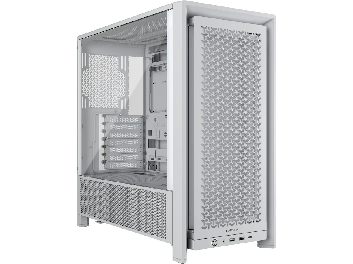 Corsair FRAME 4000D Mid-Tower PC-chassi (vitt), bild 5
