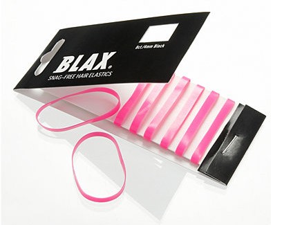 Blax Snag-Free Hair Elastics Pink Pink