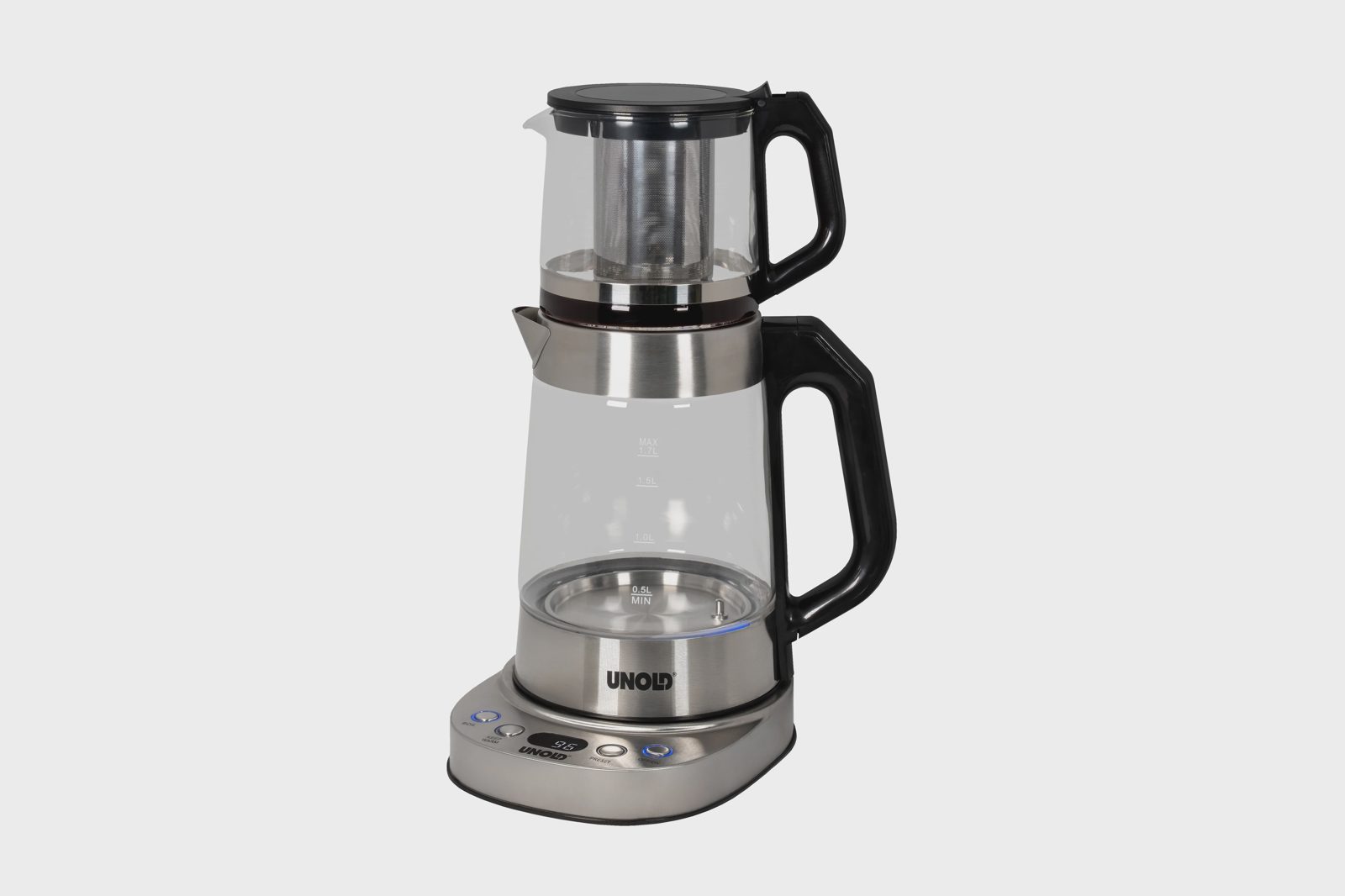 Unold 18215 Samowar Selin vattenkokare 1800 W 1,7 L varmhållning