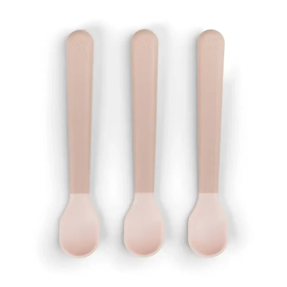 Done by Deer Foodie Easy-Grip Baby Spoon 3-pack, Powder, bild 2