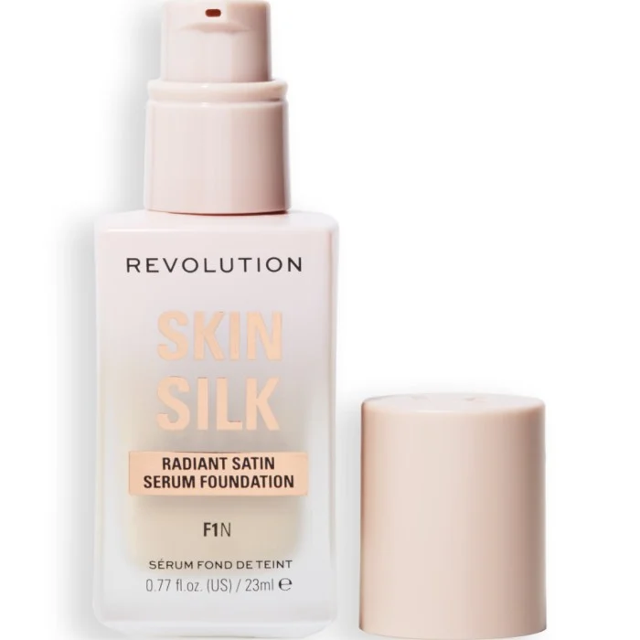 Revolution Beauty London Skin Silk Serum Foundation F1