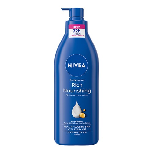 NIVEA Rich Nourishing Body Lotion Pump 400 ml