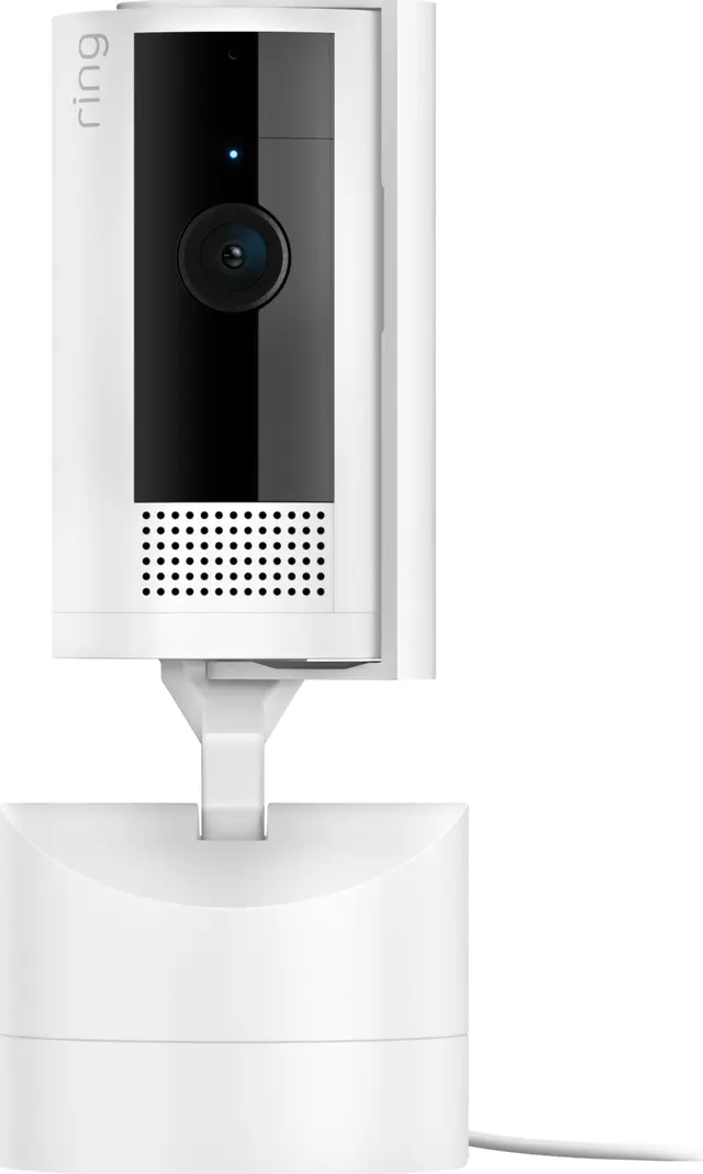Ring Pan-tilt Indoor Cam övervakningskamera, vit