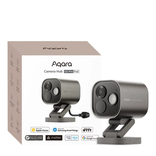 Aqara G5 Pro Camera Hub PoE Grå