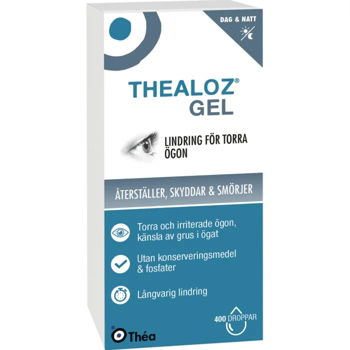 Thealoz Gel ögongel droppflaska, 15 ml