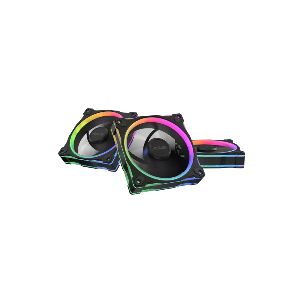 ASUS Prime MR120 A-RGB 3-pack Svart