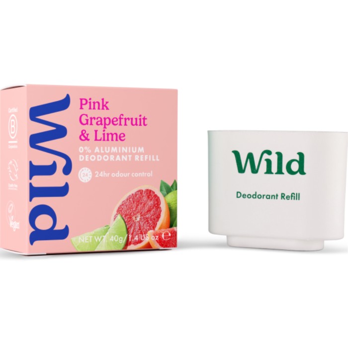 Wild Deo Stick Refill Pink Grapefruit Lime 40 g