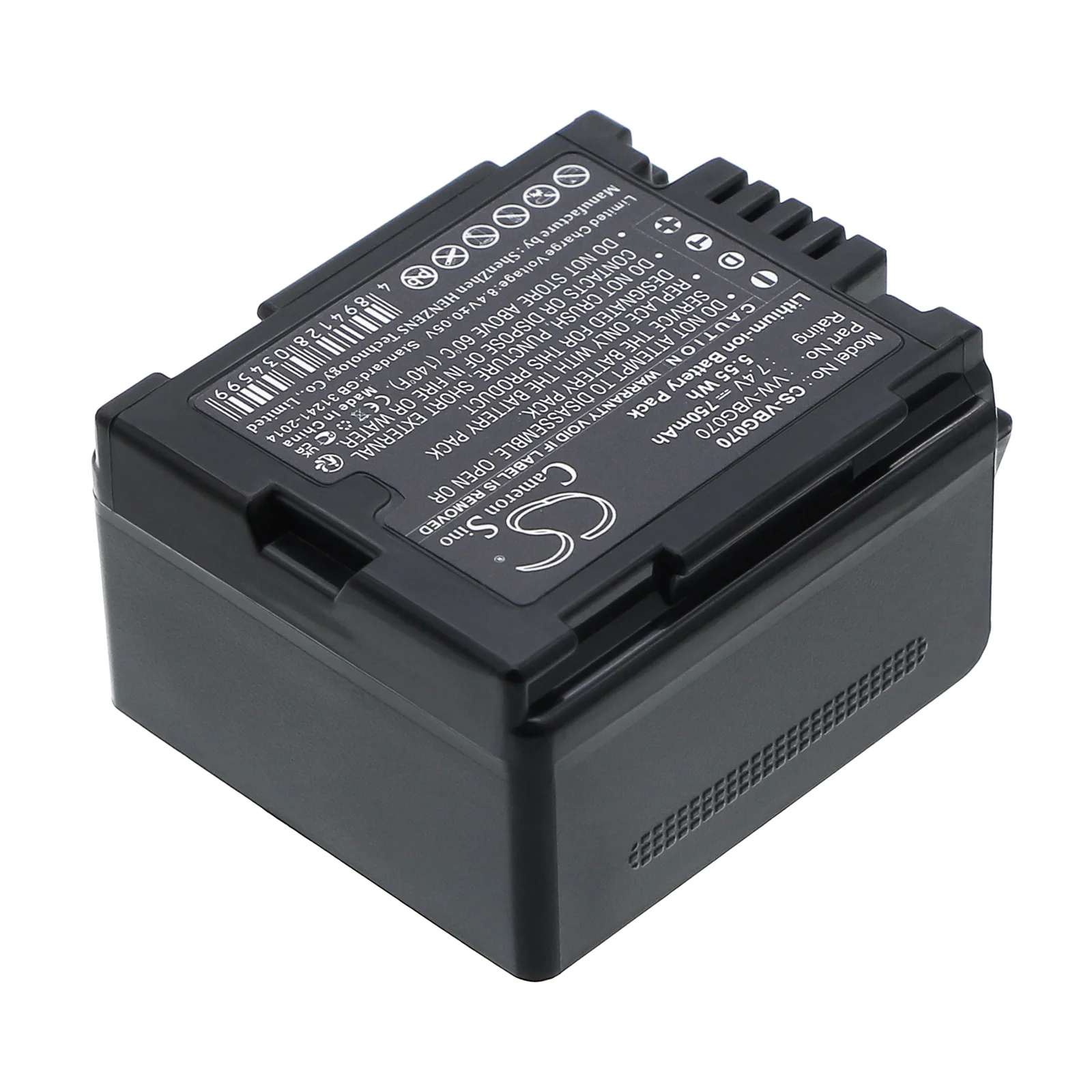 Batteri till Kamera för Panasonic HDC-SD9, HDC-HS9, HDC-SD5 m.fl., bild 2