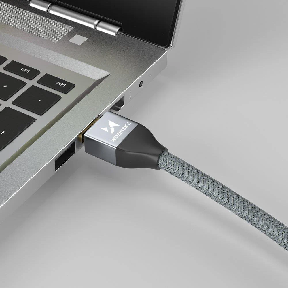 Wozinsky HDMI 2.1-kabel 8K 60 Hz 48 Gbps / 4K 120 Hz / 2K 144 Hz 5 m Silver (WHDMI-50)