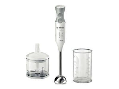 Bosch ErgoMixx MSM66120 - Handmixer - 600 W - vit/telegrå