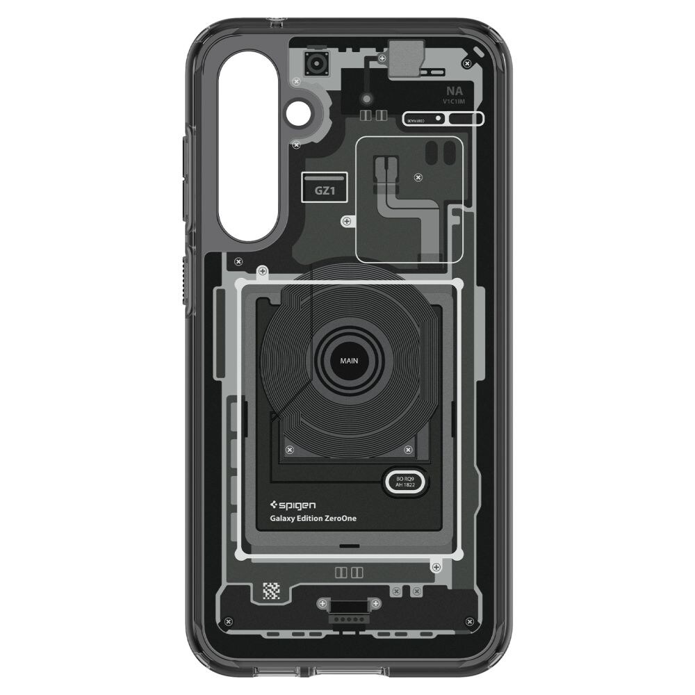 Spigen Ultra Hybrid - Baksidesskydd för mobiltelefon - polykarbonat, termoplastisk polyuretan (TPU) - noll ett - för Samsung Galaxy S23 FE, bild 3