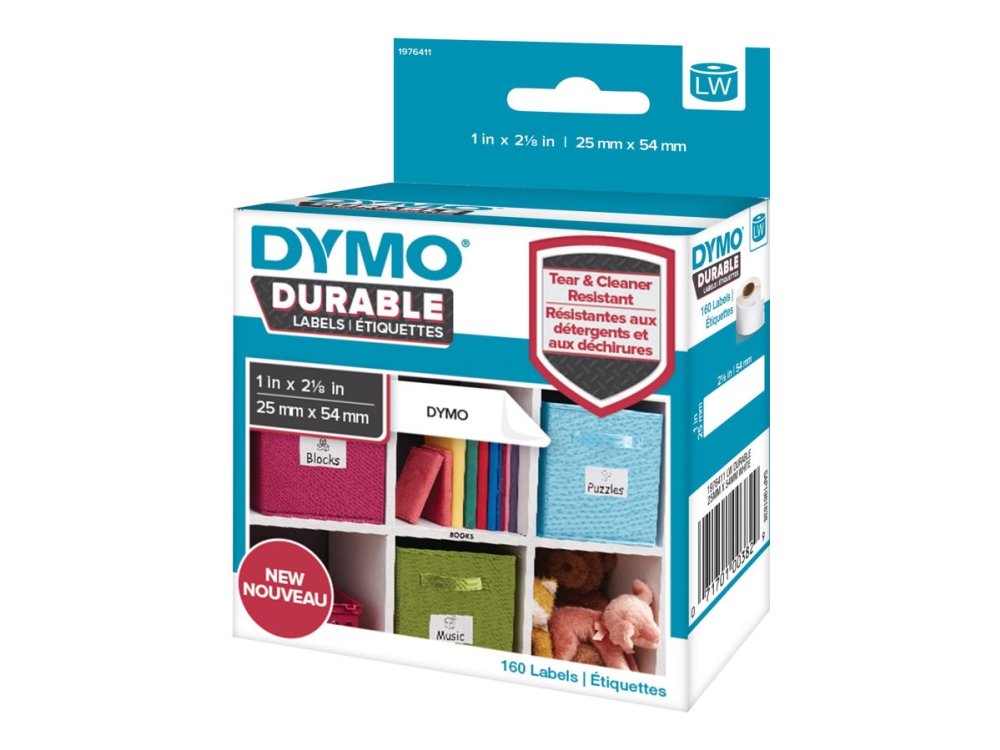DYMO LabelWriter Address - Lim - vit - 25 x 54 mm 160 etikett (er) (1 rulle/rullar x 160 etiketter - för DYMO LabelWriter 310, 315, 320, 330, 400, 450, 4XL, SE450, Wireless