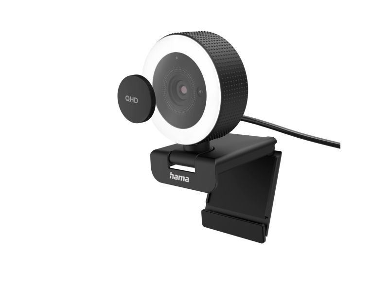 Hama C-850 Pro webbkamera med ringljus