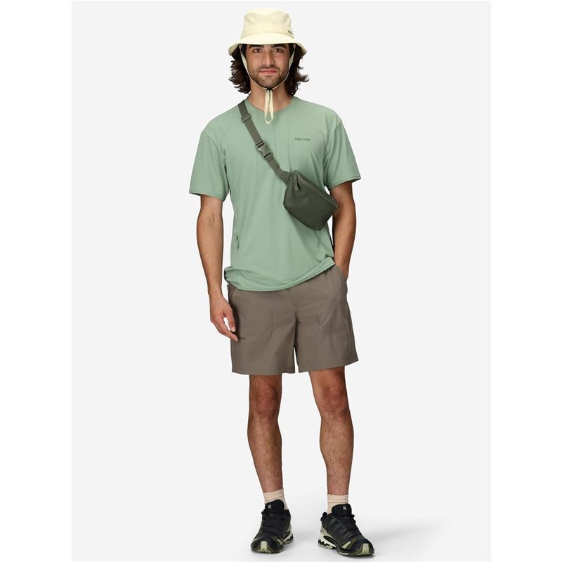 Marmot AirExchange UPF 40 Short 7" Claystone - M