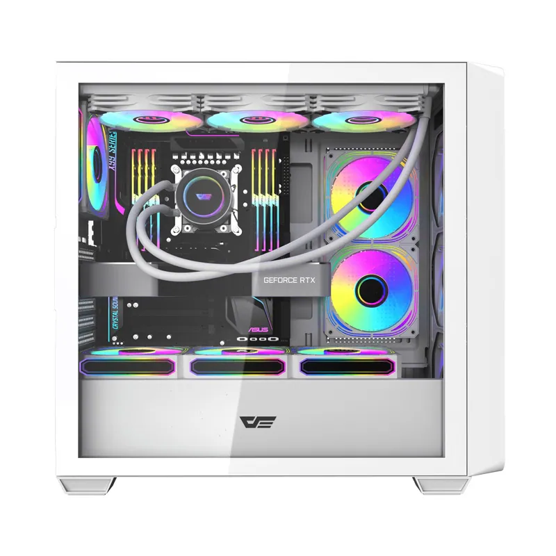 Darkflash DS900WD - Chassi - Vit, bild 5