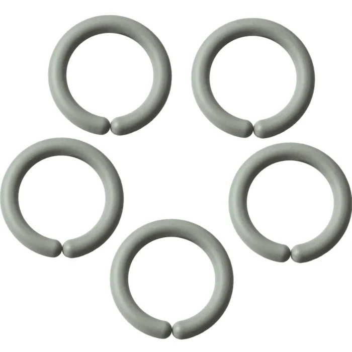 AddBaby Barnvagnsringar Silver 5 st