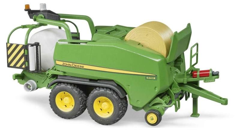 Bruder John Deere Rundbalspress C441R, bild 4