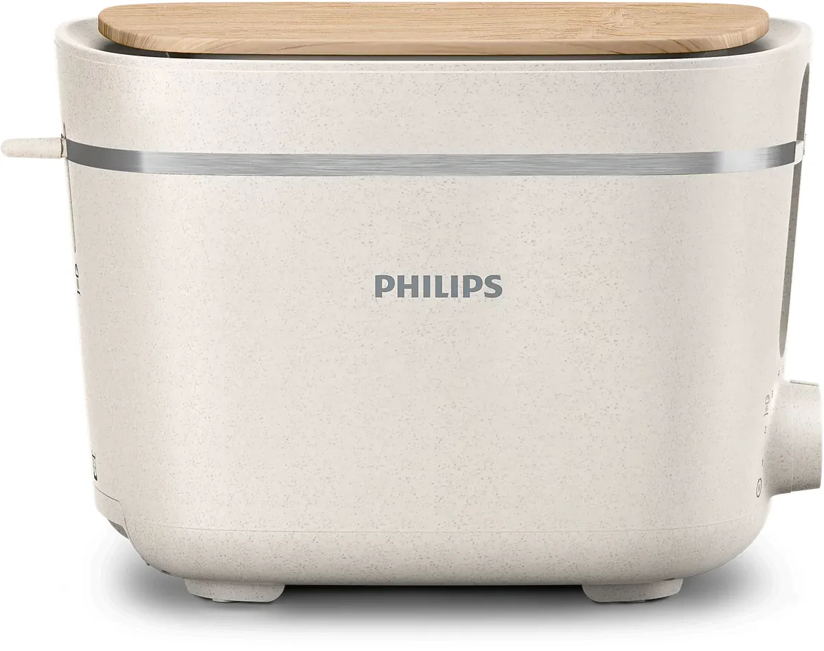 Philips 5000 Series HD2640/10 brödrost 830 W, 2 skivor, silkesvit matt