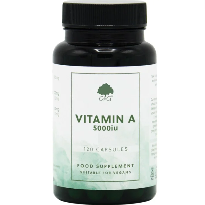 G&G Vitamin A 5000iu 120 st