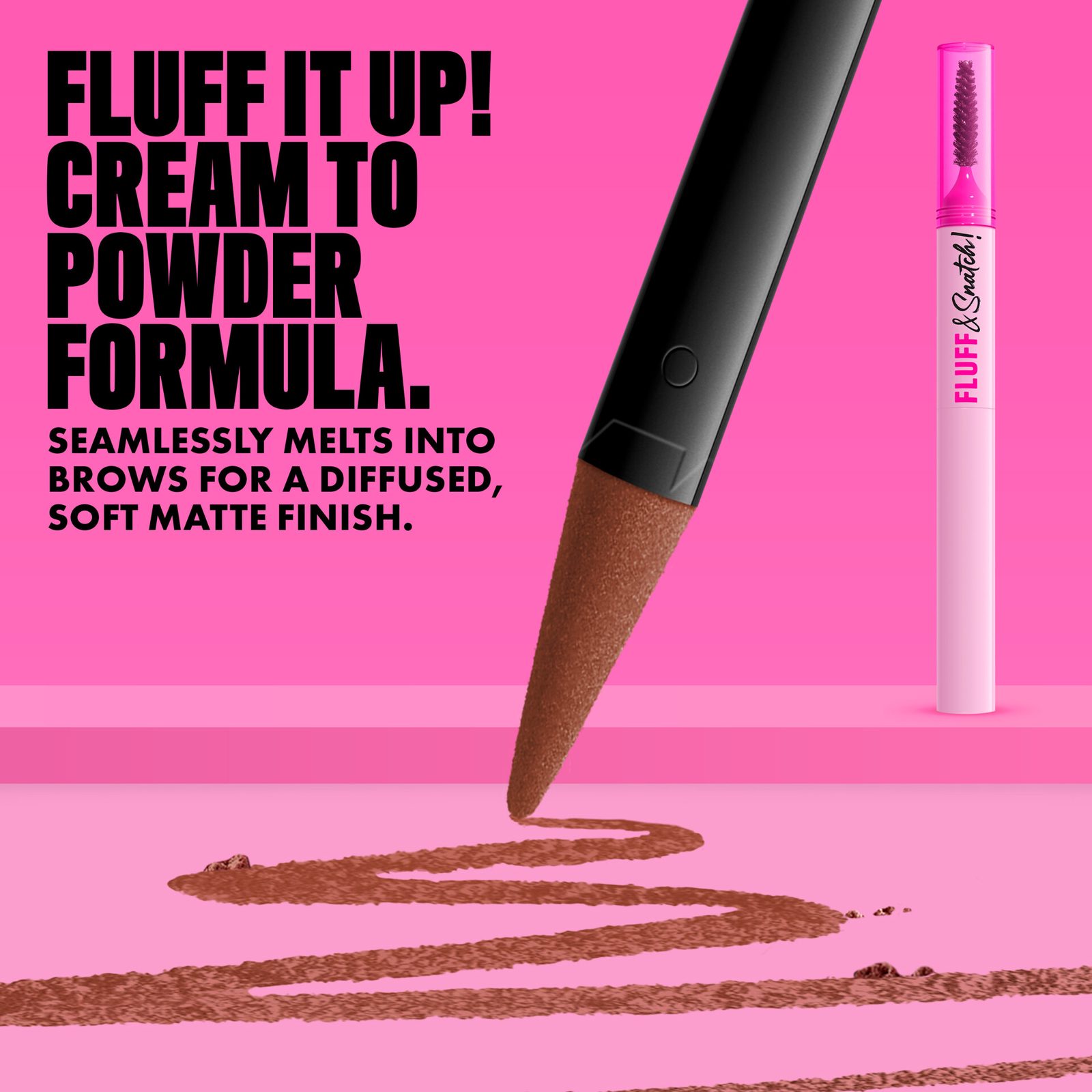 NYX Professional Makeup Fluff & Snatch Brow Powder Pen 03 Auburn 1 g, bild 3