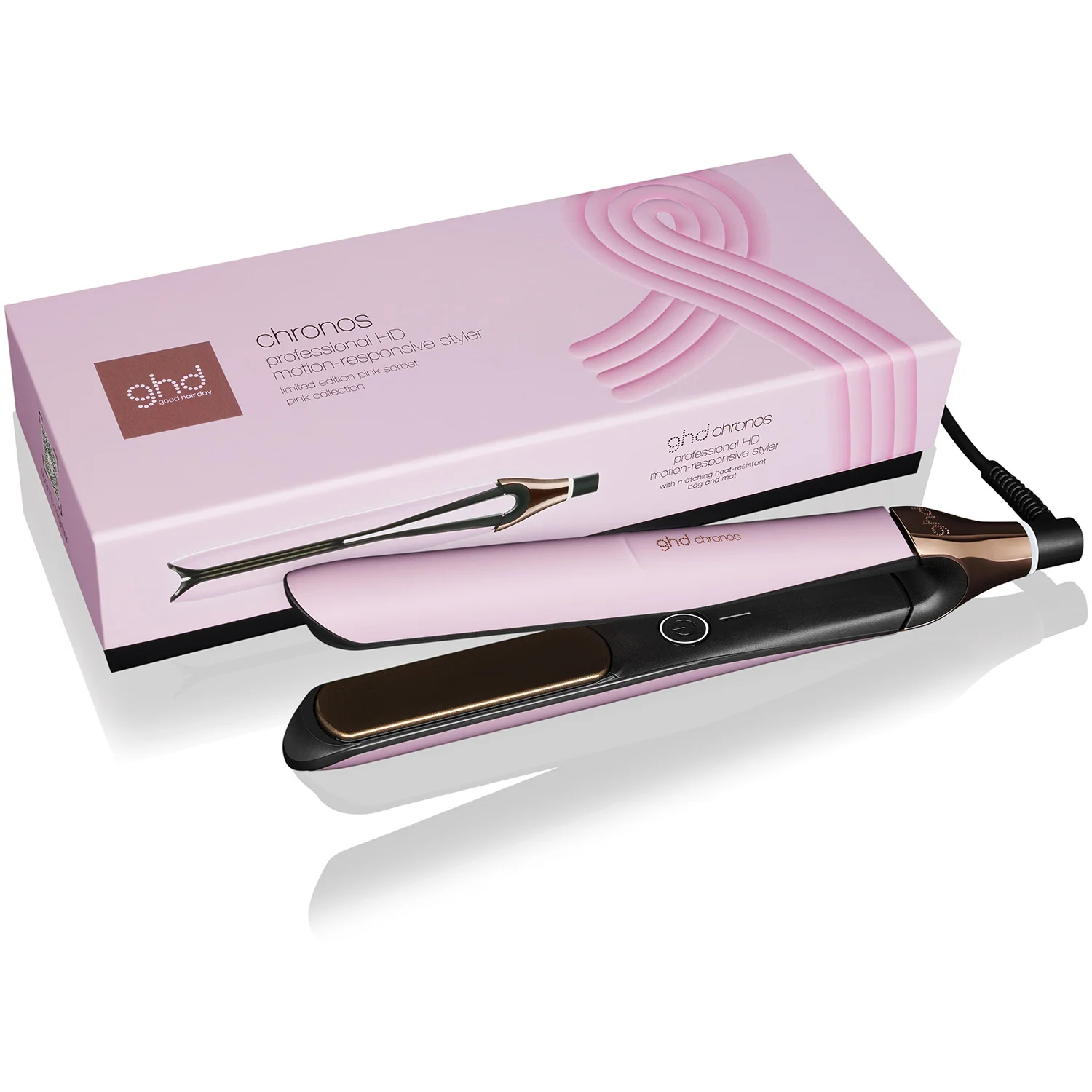 ghd Chronos Hair Straightener in Pink Sorbet - Limited Edition 15ml 15ml