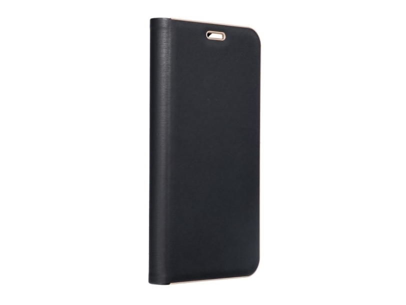 Forcell LUNA Book Gold till SAMSUNG S21 Ultra (svart)