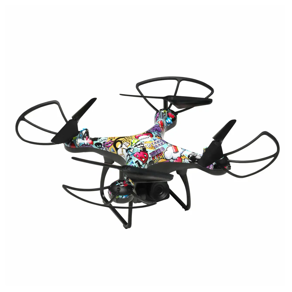 Denver DCH-350 drönare 2.4 GHz HD-kamera höjdhållning, flerfärgad