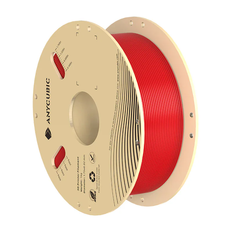 AnyCubic PLA filament 1,75 mm for 3D printer, 1kg, Red