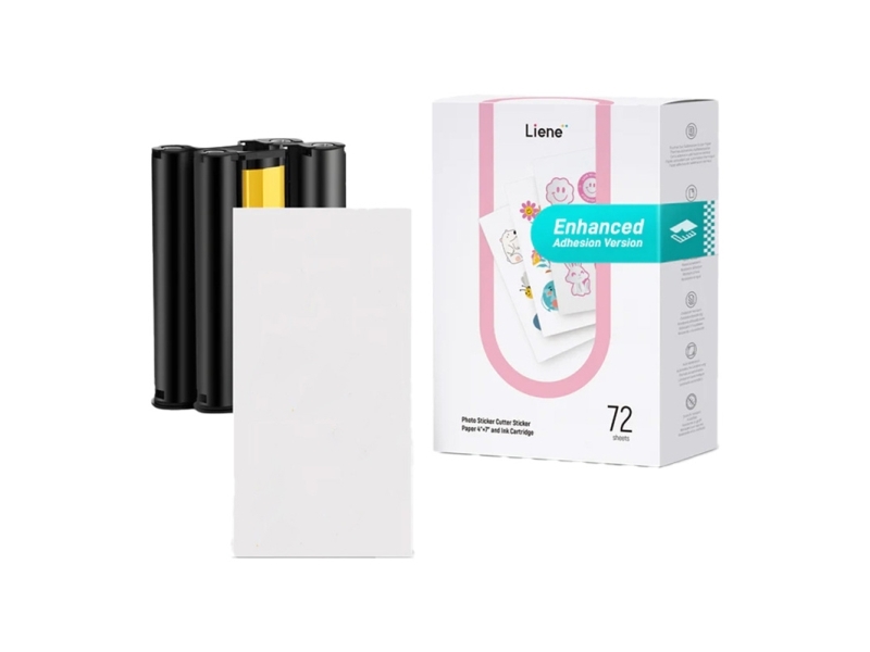 Liene PixCut skrivarpapper, 4x7", 72 ark
