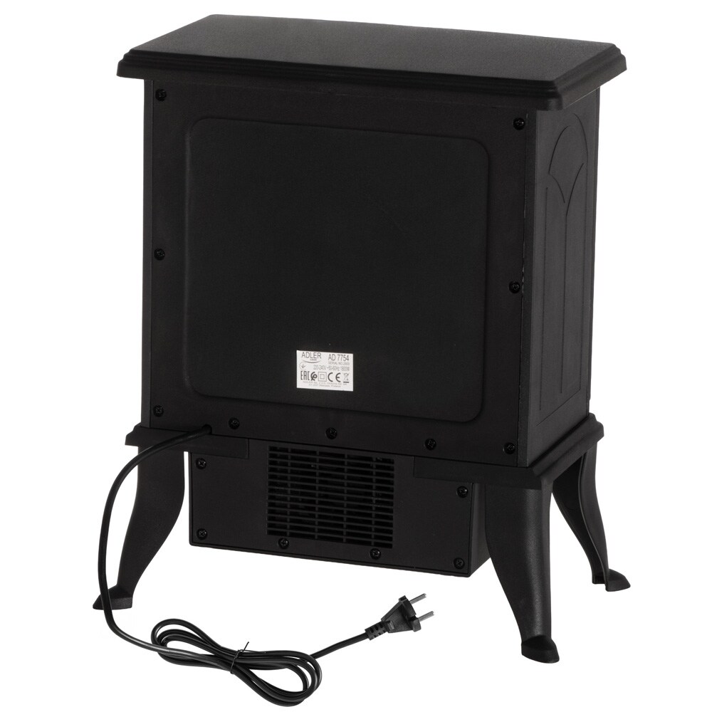 Elektrisk kamin med 3D-flameffekt och två värmelägen 1000/1800 W, bild 5