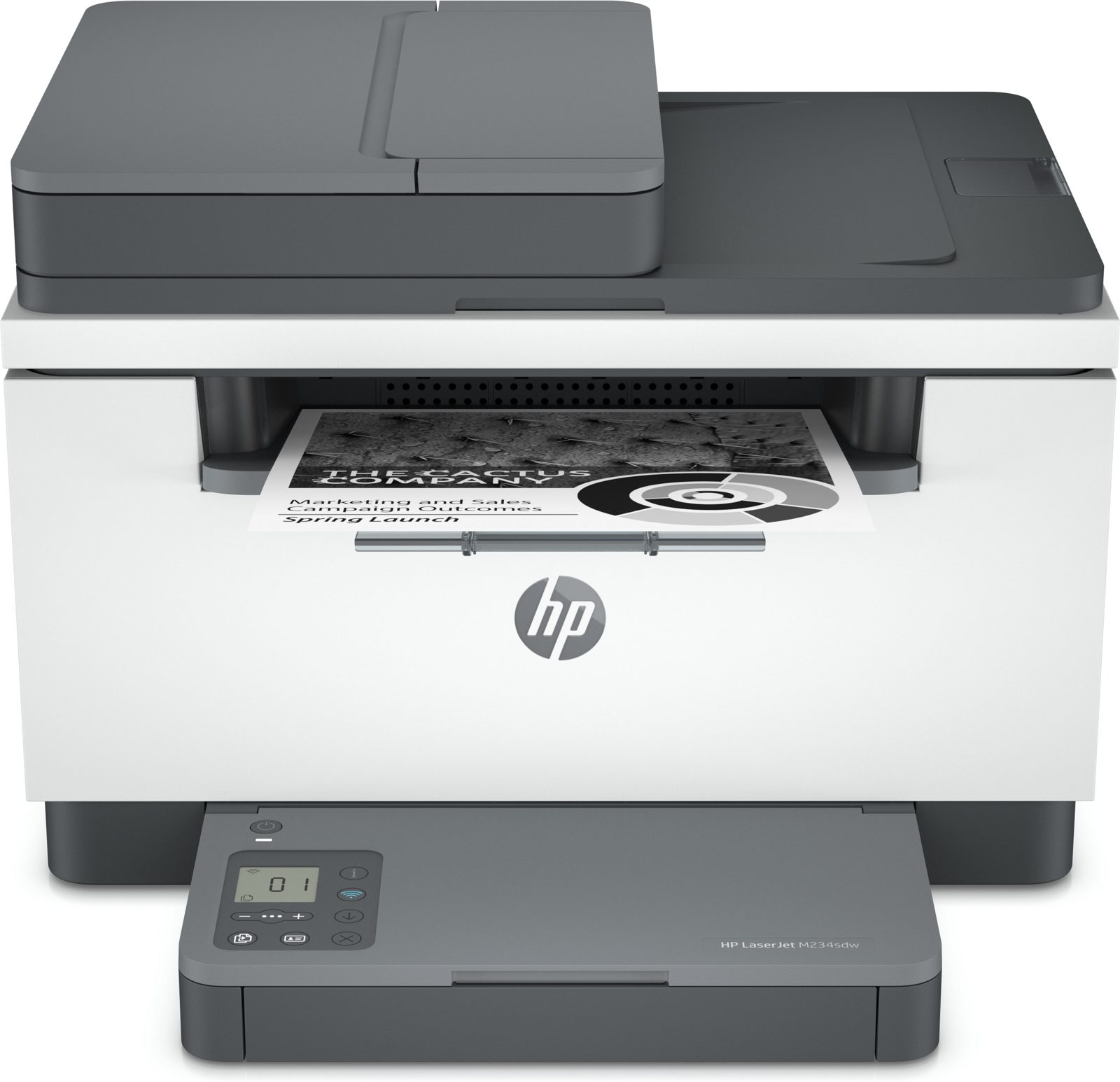 HP LaserJet MFP M234sdw, skrivare + scanner + kopiator, 29 ppm, duplex, 600 dpi, duplex, AirPrint, USB/LAN/WiFi/Bluetooth, bild 3