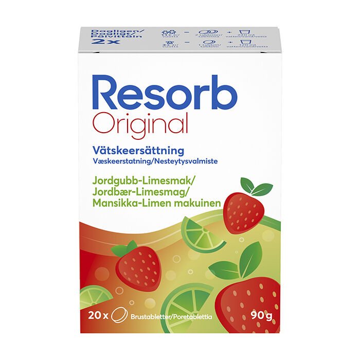 Resorb Original Strawberry/Lime, 20 st, bild 3