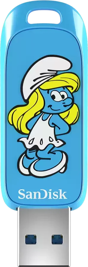 SanDisk Smurfs USB-A 3.2 Gen 1 - 256 GB (Smurfan)