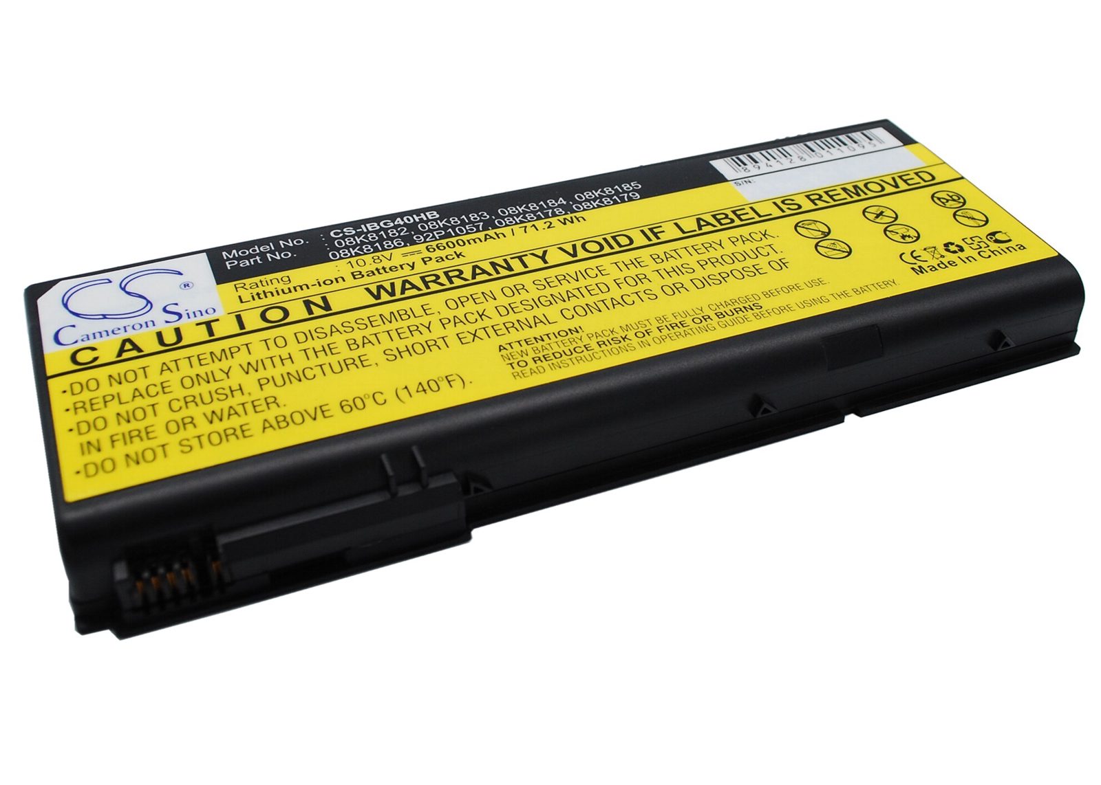 Batteri till Laptop, Bärbar dator för IBM Thinkpad G40, ThinkPad G41-2881 m.fl., bild 5