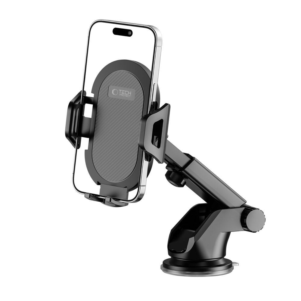 Tech-Protect V1 biltelefonhållare för vindruta/cockpit - svart, bild 2