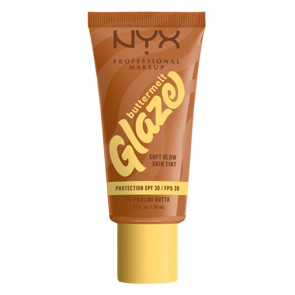 NYX Professional Makeup Buttermelt Glaze Skin Tint SPF30 Foundation 06 Praline Butta 30 ml