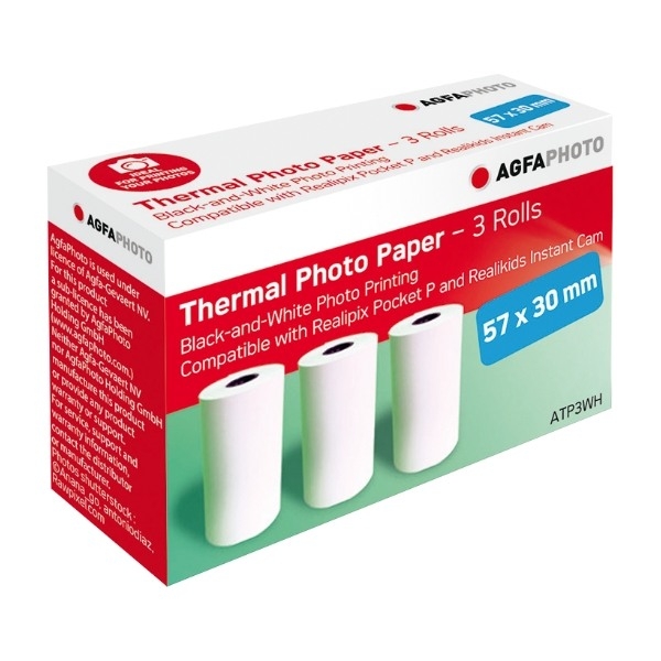 AGFA Instant Paper termopapper 3 rullar